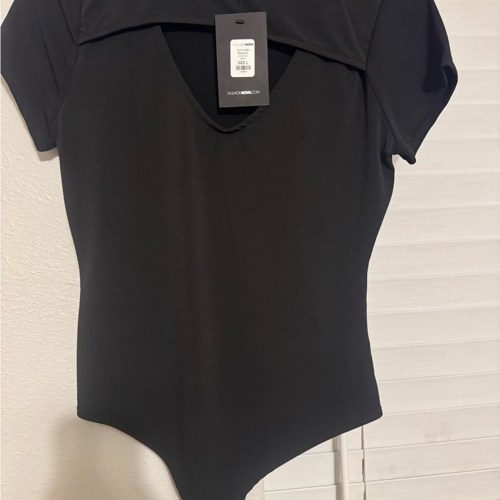 Fashion Nova Black Bodysuit
